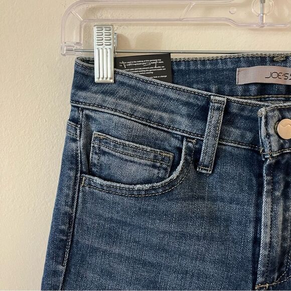 JOE'S JEANS Mid Rise Crop Boot Cut‎ Jeans Luna size 25 NWT - Picture 8 of 14
